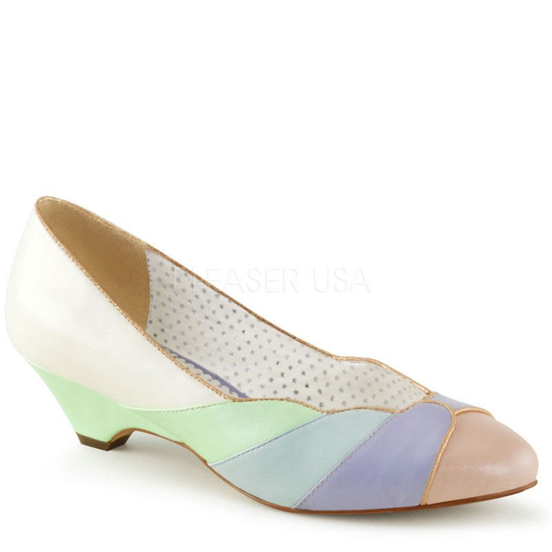 escarpin multicolore homme