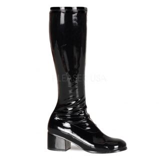 Bottes noires style rétro-300