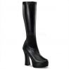 Bottes en stretch noir