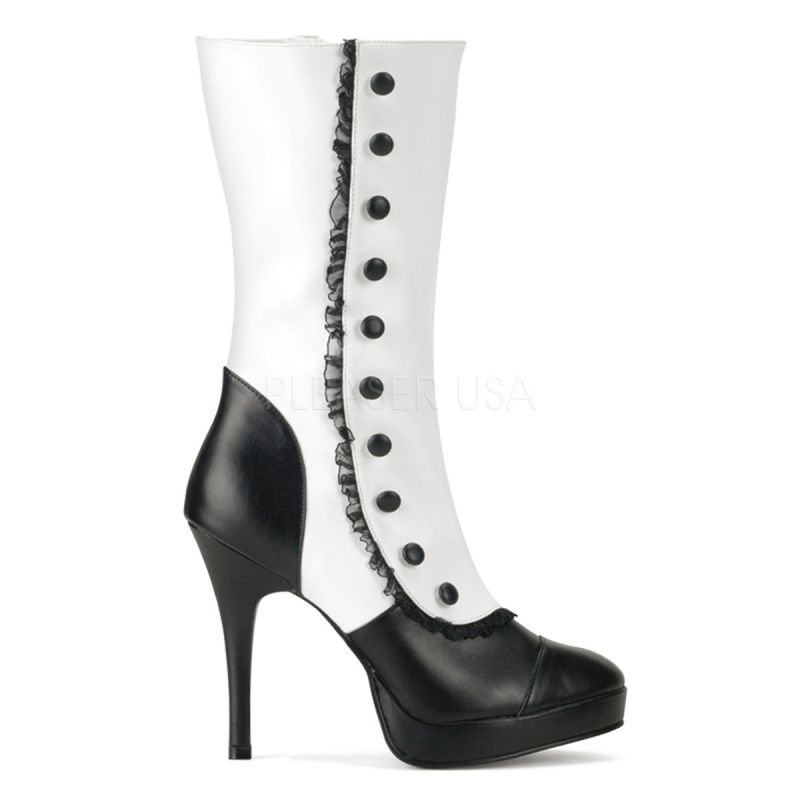 botte talon blanche