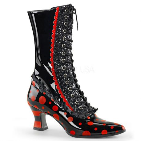bottine femme lacet vintage
