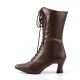 bottine retro talon bobine