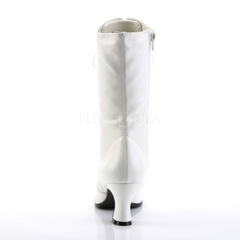 bottines lacets blanches
