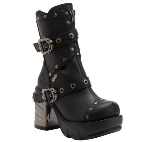 bottines à sangles