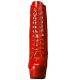 Bottines rouges vernies à lacet talon travestie