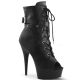 Bottines noires Pole Dance à lacet delight-1028