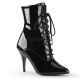 Bottines brillantes noires