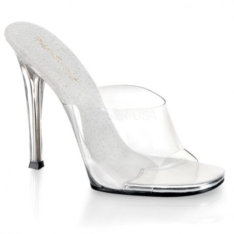 Chaussures transparentes mules haut talon gala-01