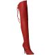 Cuissardes rouges en cuir legend-8899