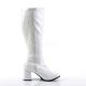 Bottes blanches vernies extra larges grande taille
