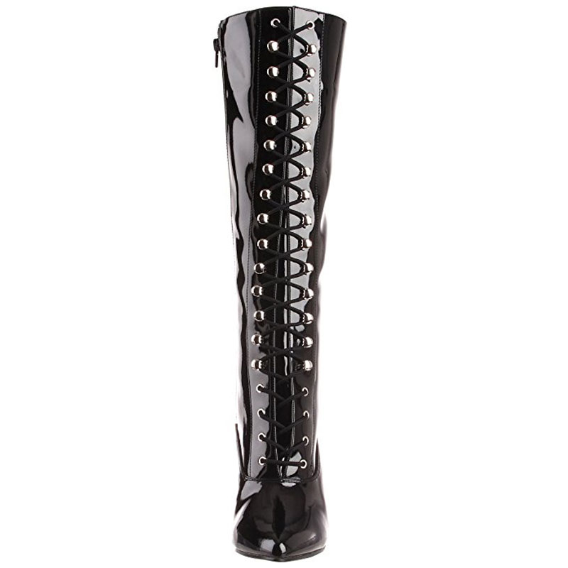 Bottes sales en vinyle
