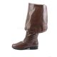 Cuissardes hommes coloris marron biker