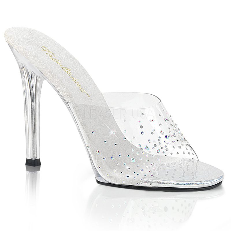 Mule transparente talon on sale