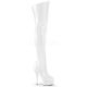 Cuissardes vernies blanches kiss-3010