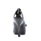 Chaussure pin up noir talon fin