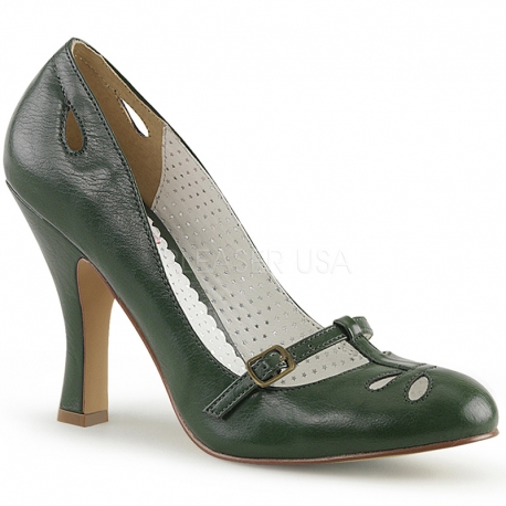 escarpin talon bobine