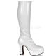 Bottes blanches vernies en stretch exotica-2000