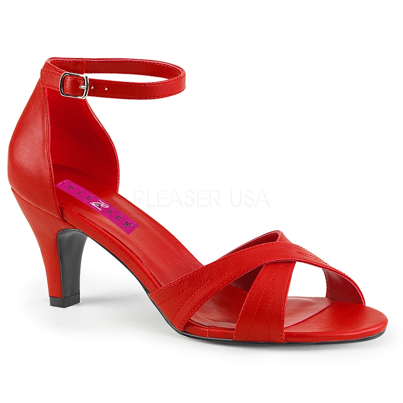 chaussure homme rouge petit talon