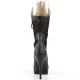 Bottines dentelle noire grande pointure