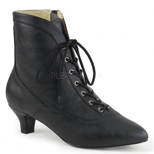 Bottines victoriennes noires