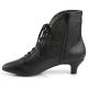 Bottines victoriennes noires