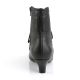 Bottines noires petit talon