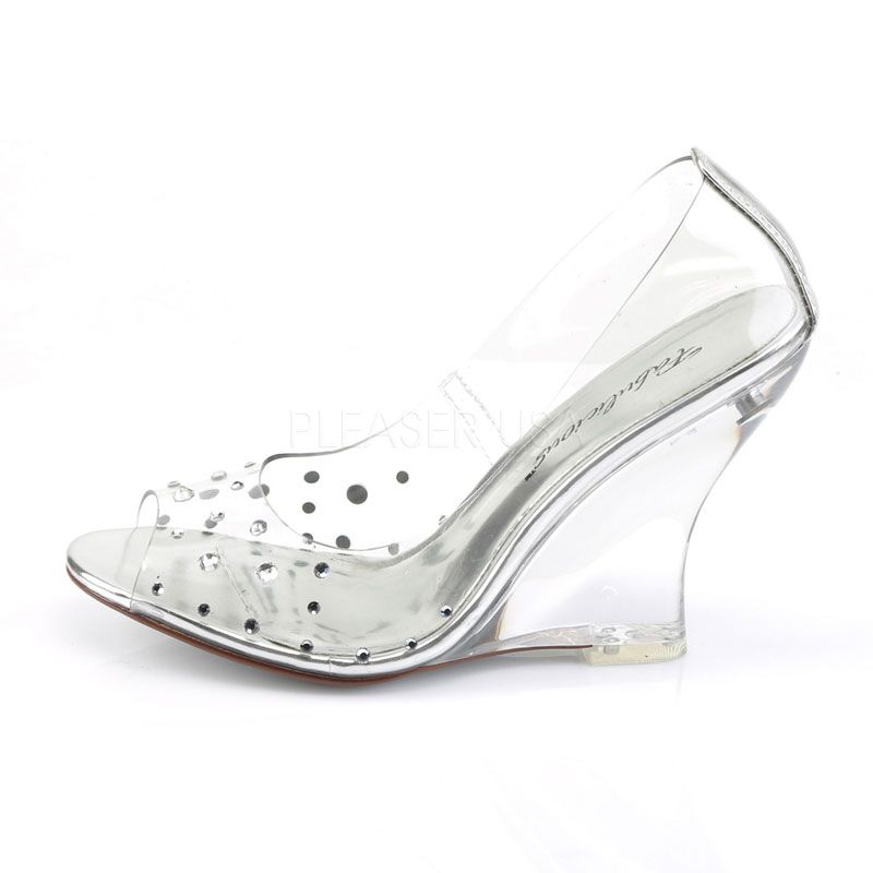 escarpin transparent