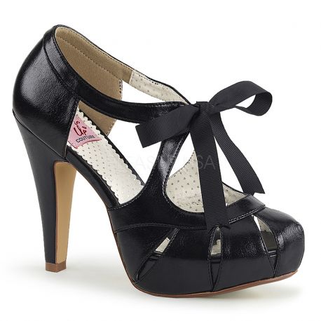 escarpin a lacet