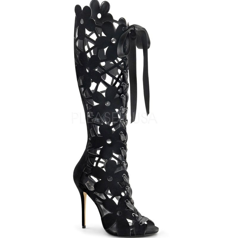 botte haute talon aiguille