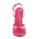 chaussure sexy nu-pied fushia dominatrice