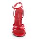 chaussure travestis rouge talon 15 cm