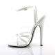 chaussure Dominatrice blanche vernie