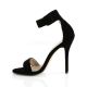 Sandales velours noir