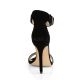 chaussure travestis nu-pied velours noir