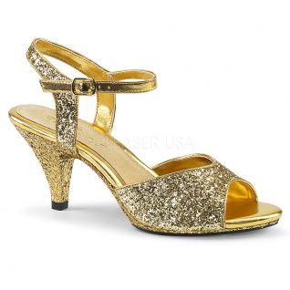 Sandales dorées belle-309g