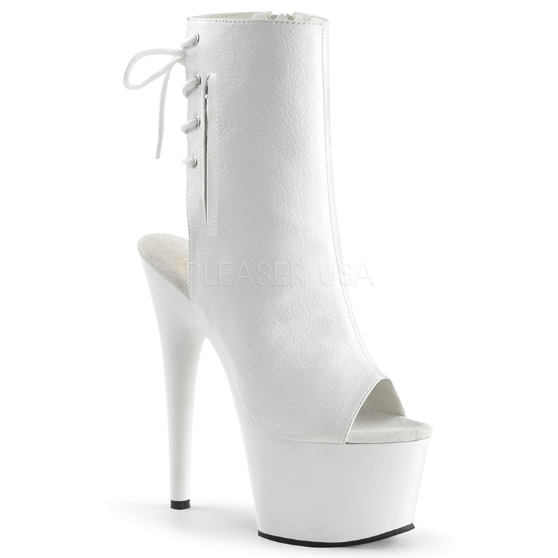 Bottine été blanche - Pointure : 35 - Pleaser - Modalova