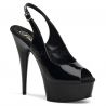 Sandales vernies noires
