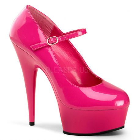 escarpin rose fushia