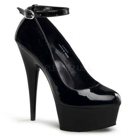 Escarpins plateforme avec bride sale