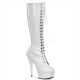 Bottes blanches vernies à lacet talon haut plateforme delight-2023