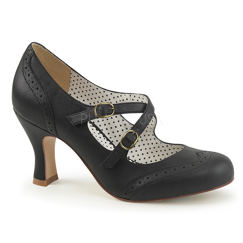 Escarpin vintage noir - Pointure : 36 - Pinup Couture - Modalova