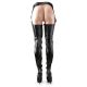 maitresse en chaps noire talon haut