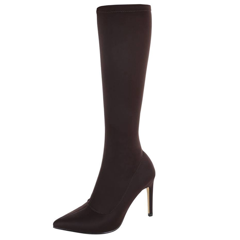 bottes hautes chaussettes