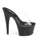 chaussure sexy mule transparente