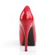 chaussures grande taille escarpins rouges vernis