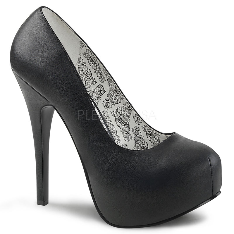 Escarpins noirs grande pointure - Pointure : 42 - Pleaser Pink Label - Modalova