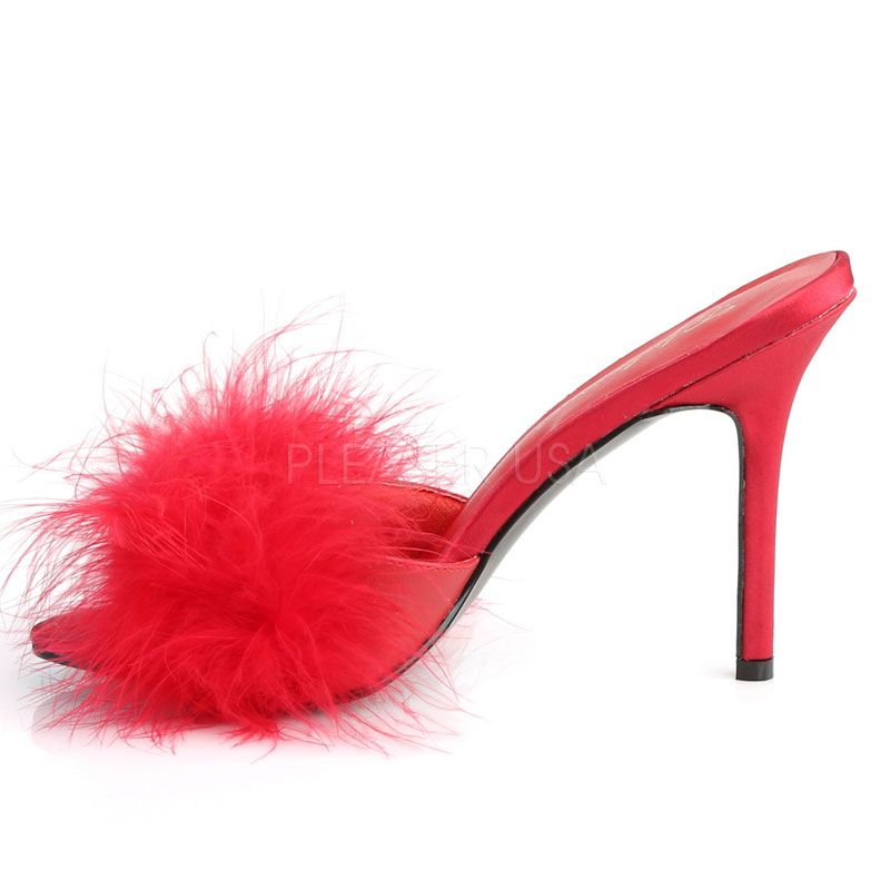 Mules rouge sales