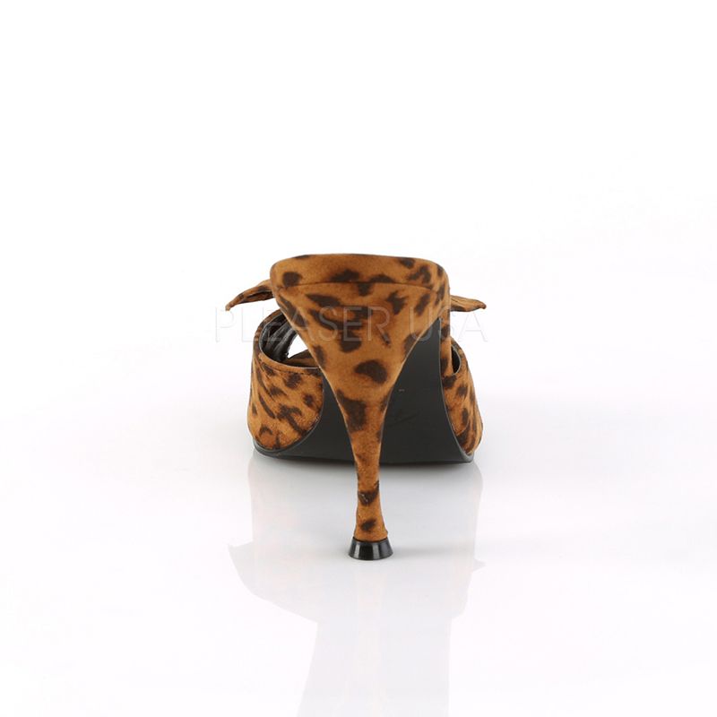 mule leopard homme