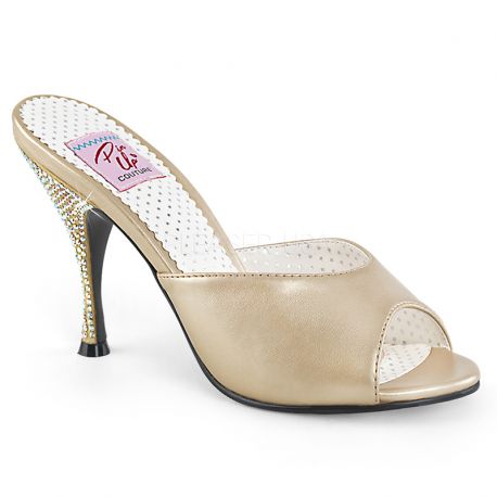 talon couleur champagne