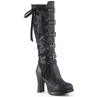 bottes talon carre haut